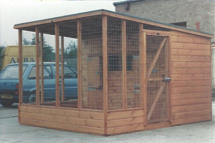 Timber sheds - treated and delivered free in the Oxford area.